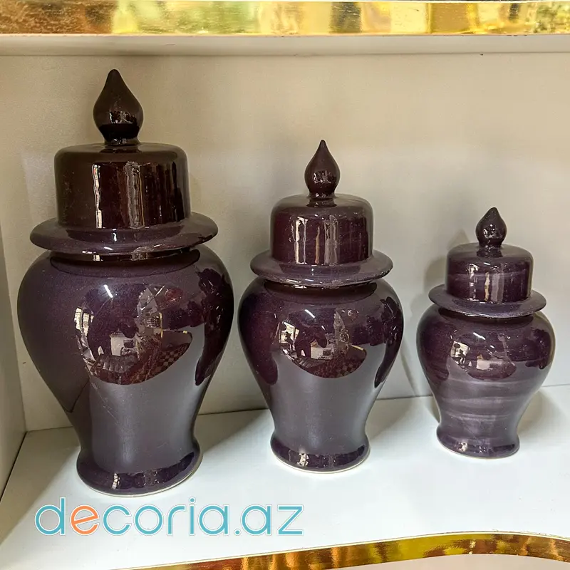 Premium Dekorativ Küp Dəsti