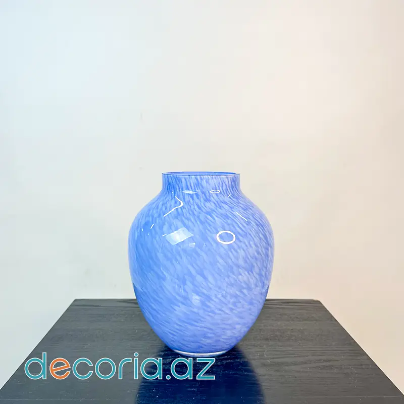 Göy Dekorativ Vaza Güldan