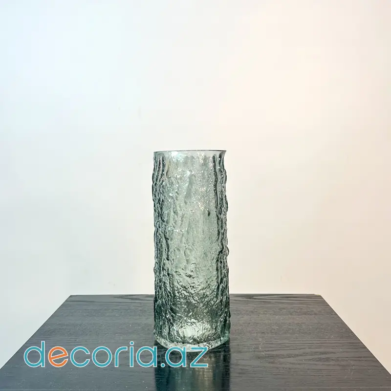 Buzlu Şüşə Güldan- Vazo