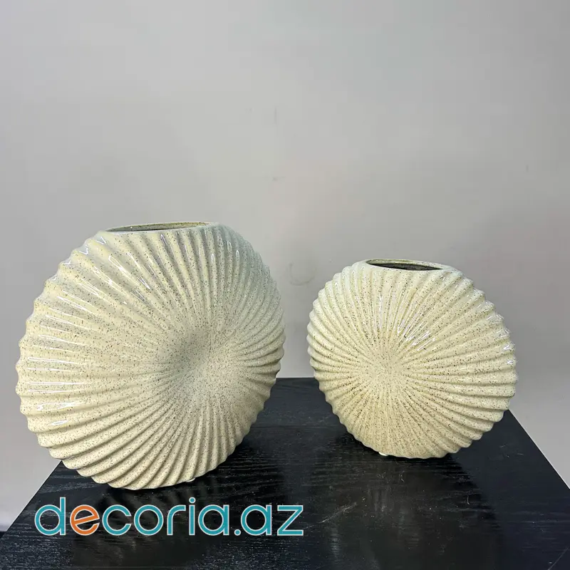 Modern Boho Fan Vaza