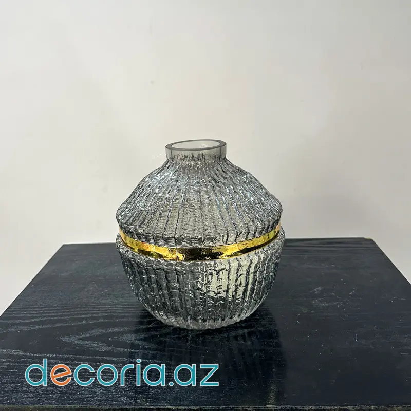 Füme Dekorativ Vaza