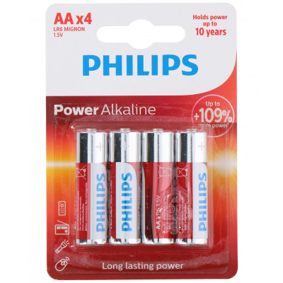 Philips 4-lü Powerlife Batareya 