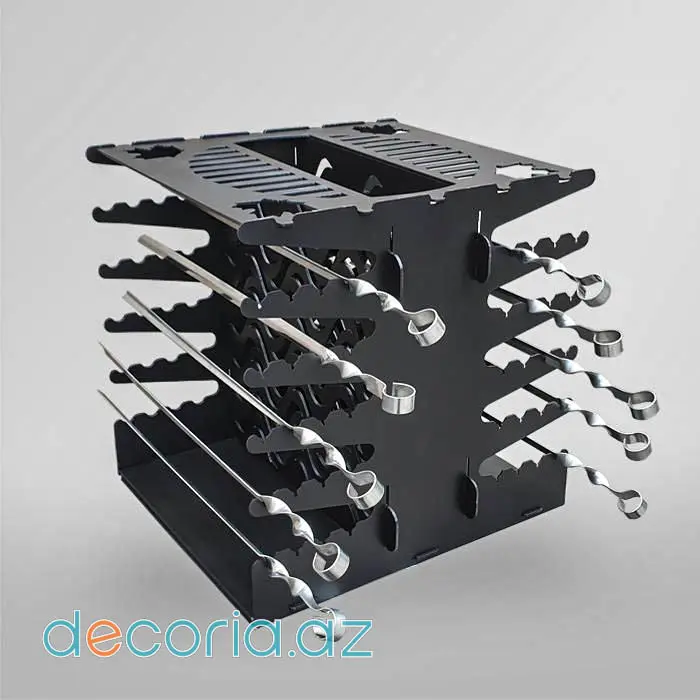 Çoxsəviyyəli Şiş Organayzeri Və Lazer Kəsim Metal Şiş Stendi
